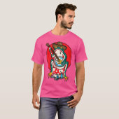 American Traditional Old School Tattoo Flash Frog T-shirt (Voorkant volledig)