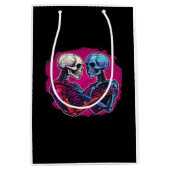 American Traditional Skeleton Holding Hands Tattoo Medium Cadeauzakje (Voorkant)