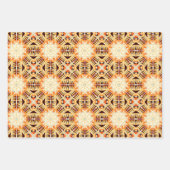 American Tribal Native Naadloze Patroon Set No6 Inpakpapier Vel (Voorkant 3)