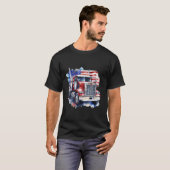 American Truck Driver T-shirt (Voorkant volledig)