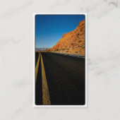 American Truck on Turning Road Visitekaartje (Achterkant)