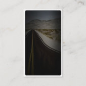 American Truck on Winding Old Road Visitekaartje (Achterkant)