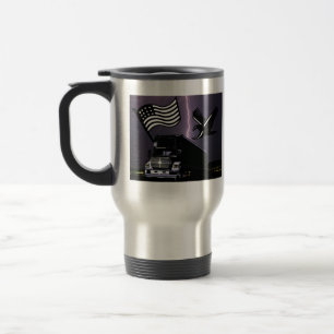 American Trucker Travel Mug Reisbeker