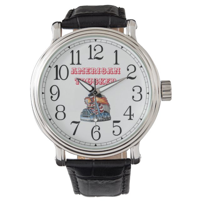 American Trucker Watch Horloge (Voorkant)