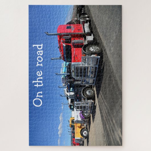 American Trucks Big Rigs On the Road Legpuzzel (Verticaal)