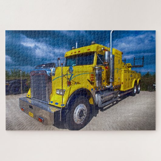 American Trucks Big Rigs On the Road Tow Truck Legpuzzel (Horizontaal)
