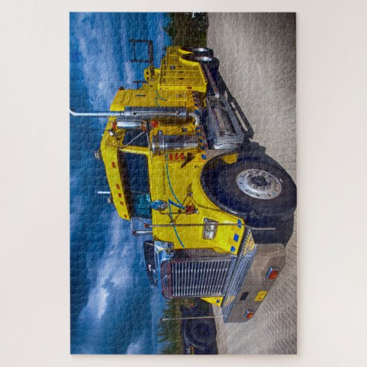 American Trucks Big Rigs On the Road Tow Truck Legpuzzel (Verticaal)