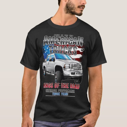 American Trucks Ford vrouw gay T-shirt (Voorkant)