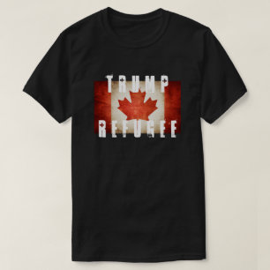 AMERICAN TRUMP REFUGEE CANADA T-SHIRT