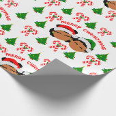 American Twins Holiday kerstcadeau Cadeaupapier (Hoek)