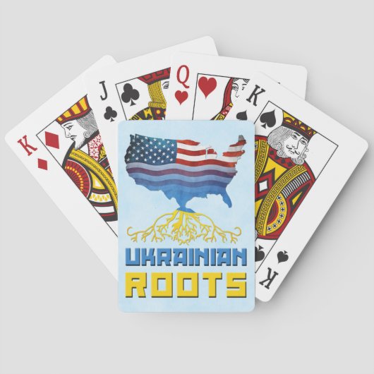 American Ukraine Roots Card Deck Speelkaarten (Achterkant)