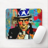 American Uncle Sam Muismat (Met muis)