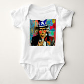 American Uncle Sam Romper (Voorkant)