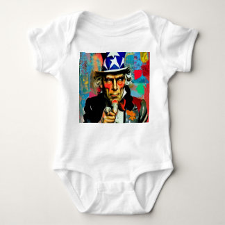 American Uncle Sam Romper