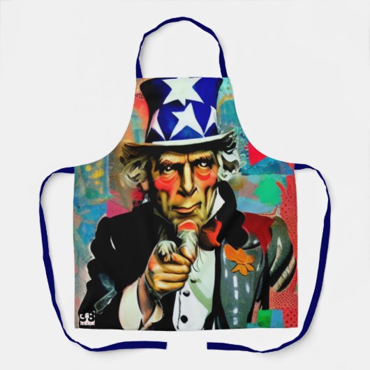 American Uncle Sam Schort (Voorkant)