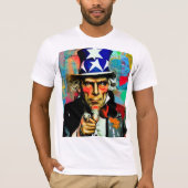 American Uncle Sam T-shirt (Voorkant)