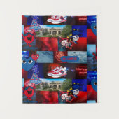 American University Tapestry Wandkleed (Voorkant)