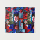 American University Tapestry Wandkleed (Voorkant (horizontaal))