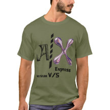 American v/s Express Bold Statement-Trendy grafisc