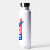 American Vibes Water Bottle - Patriottisch en vet Waterfles (Links)