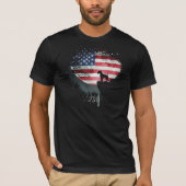 American Watchdog - Irish Terrier T-Shirt (Voorkant)