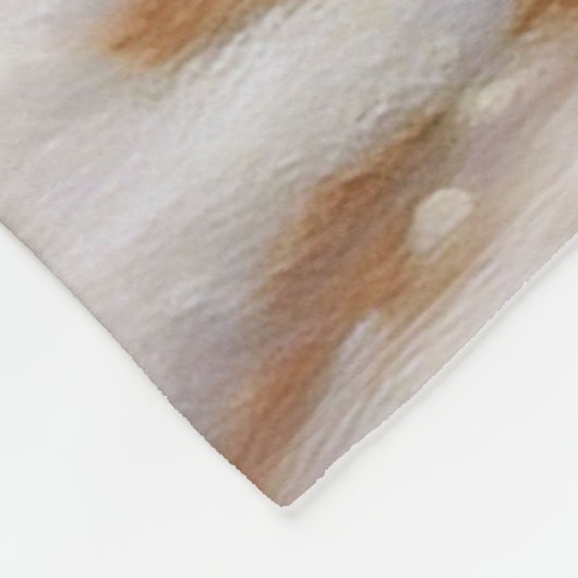 American Water Spaniel Holiday  Fleece Deken (Hoek)