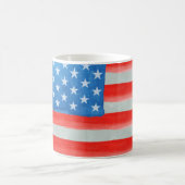 American Watercolor Flag Case-Mate iPhone Case Koffiemok (Center)