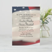 American Wedding Invitations Kaart (Staand voorkant)