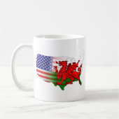 American Welsh Flags Map Koffiemok (Links)