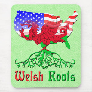 American Welsh Roots Mousemat Muismat