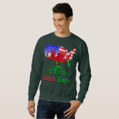 American Welsh Roots Sweatshirt (Voorkant volledig)