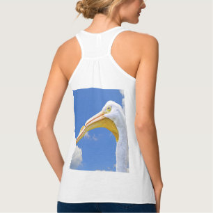 American White Pelican Tanktop