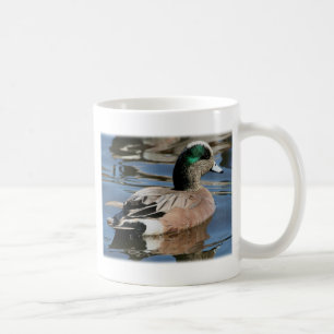 American Widgeon Drake Koffiemok