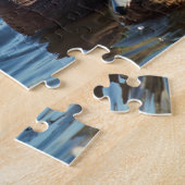 American Widgeon Ducks (Drake en Hen) Legpuzzel (Zijkant)