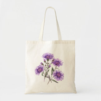 American Wildflower New England Aster Flower Tas