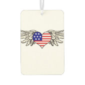 American Winged Heart Luchtverfrisser (Achterkant)