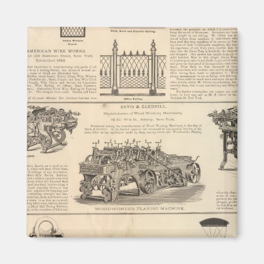 American Wire Works Magneet (Voorkant)