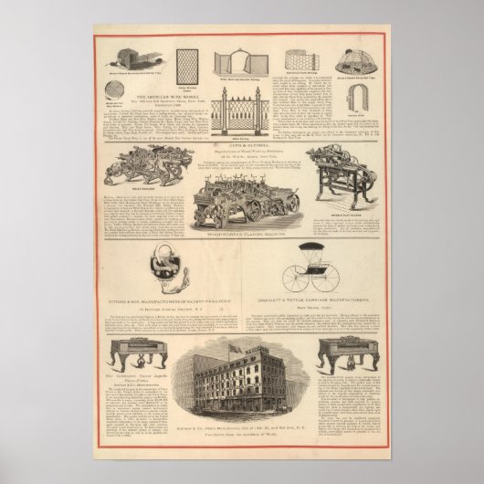 American Wire Works Poster (Voorkant)