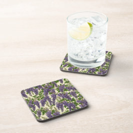 American Wisteria patroon tekening Bier Onderzetter