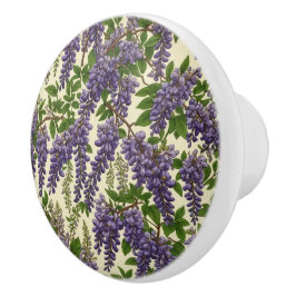 American Wisteria patroon tekening Keramische Knop