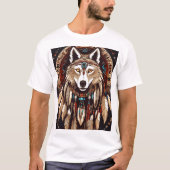 **American Wolf Logo Sale: Laat je merk los!** T-shirt (Voorkant)
