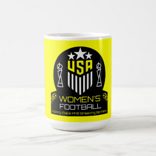 American Women's Soccer Football Magische Mok
