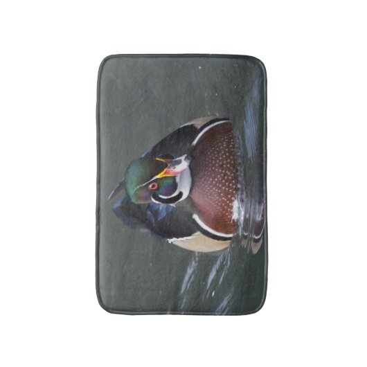 American Wood Duck Bath Mat (Voorkant Verticaal)