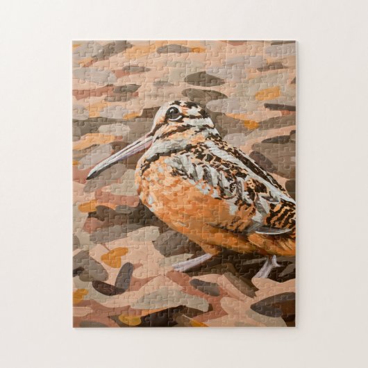 American Woodcock Legpuzzel (Verticaal)