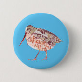 American Woodcock Ronde Button 5,7 Cm (Voorkant)