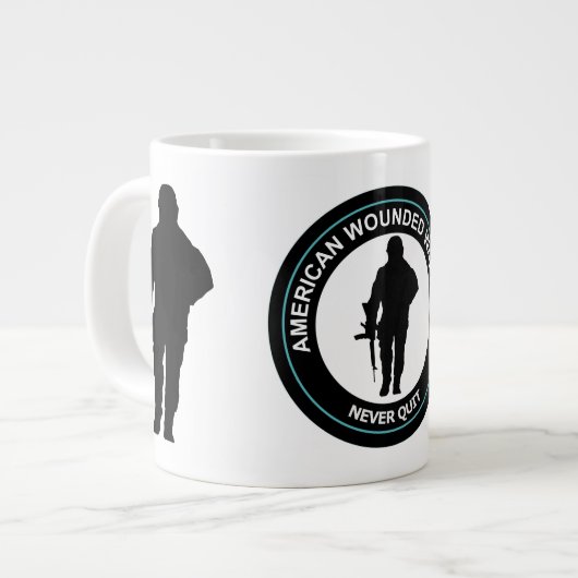 AMERICAN WOUNDED WARRIOR COFFEE MOK (Links)