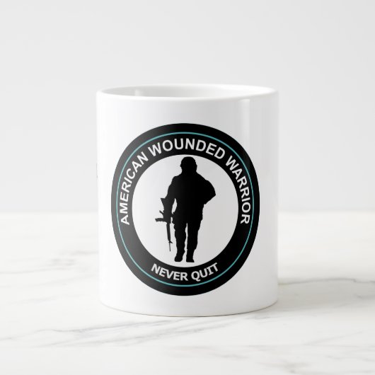 AMERICAN WOUNDED WARRIOR COFFEE MOK (Voorkant)