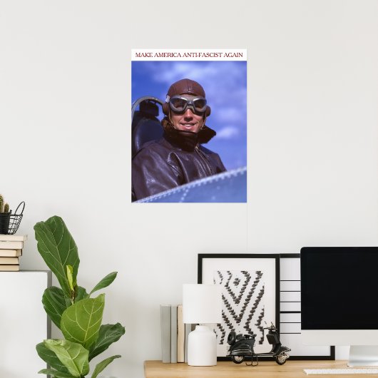 American WWII Pilot MAAFA Poster (Thuiskantoor)