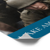 American WWII Soldiers on a barge MAAFA  Poster (Hoek)