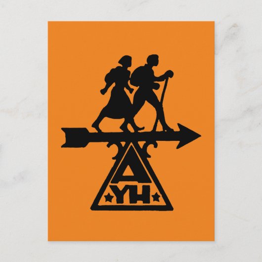 American Youth Hostels Briefkaart (Voorkant)